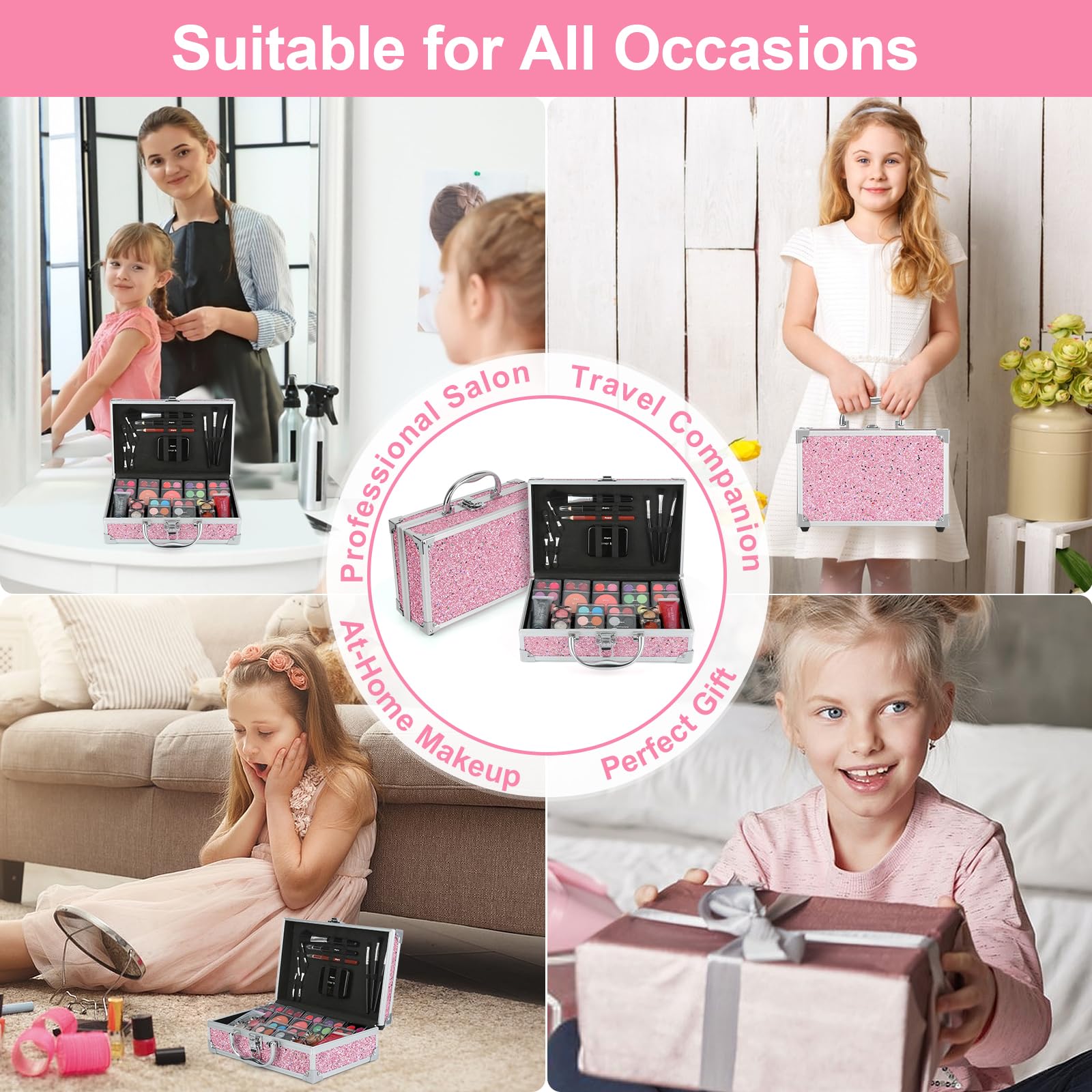 Anpro silver glitter gel provides festive shine for special occasions.