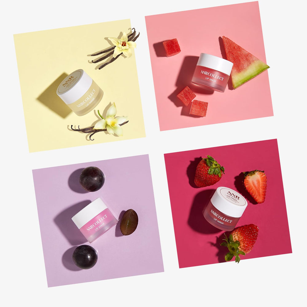ANRCOLLECT Lip Mask Ceramides Hyaluronic Acid supports moisture and smooth texture