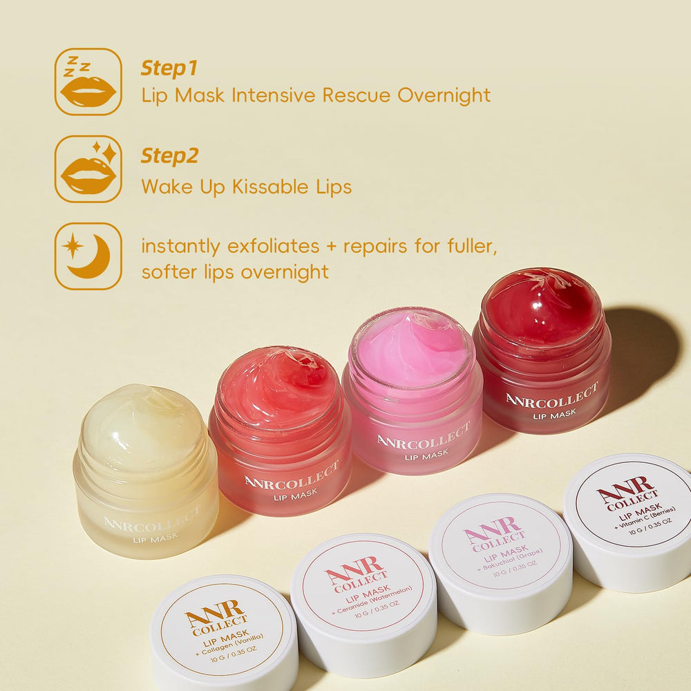ANRCOLLECT Lip Mask Exfoliate Softening gently refreshes lip surface