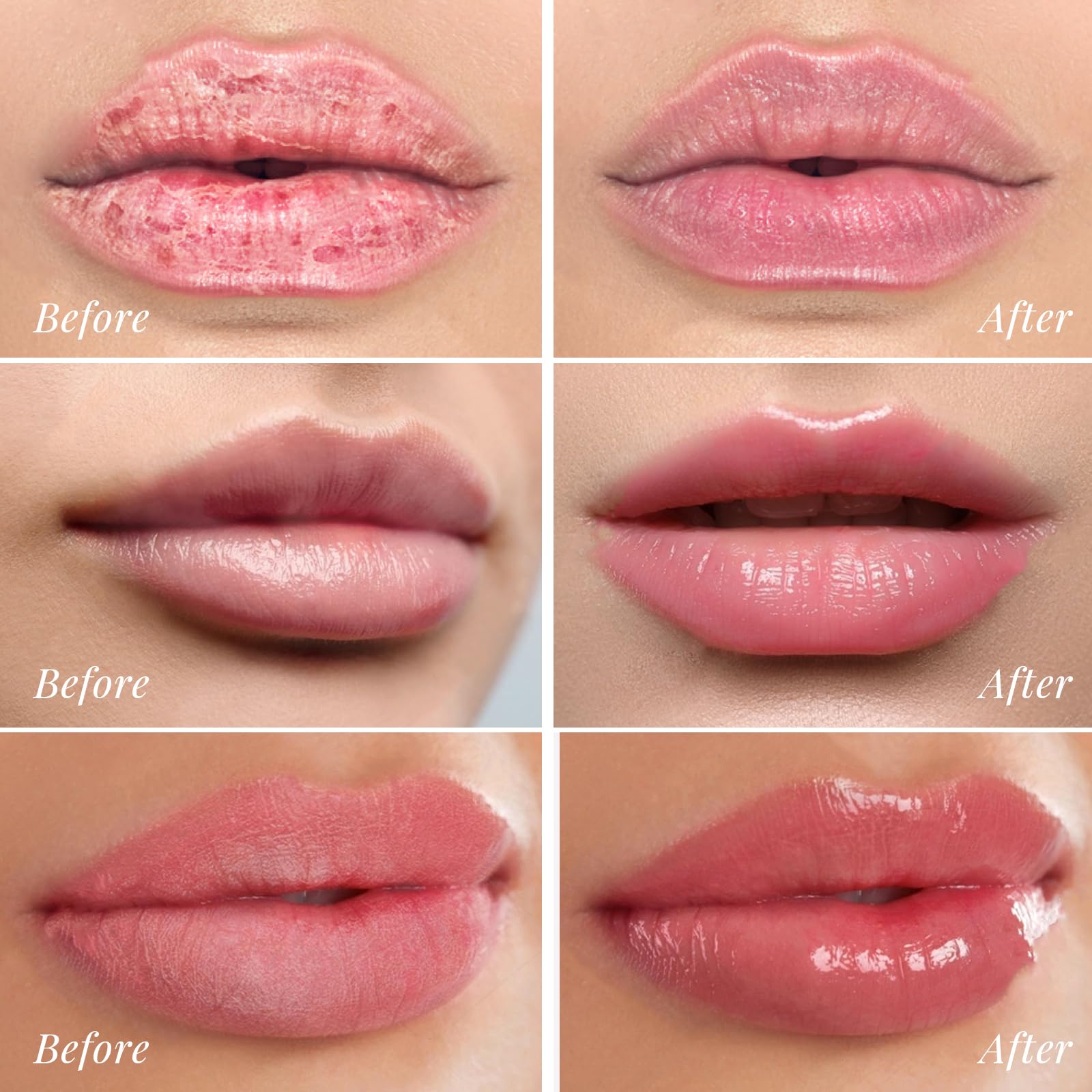 ANRCOLLECT Lip Mask Ingredients with Shea and Cocoa Butter for rich hydration
