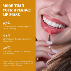 ANRCOLLECT Lip Mask Overnight Berries vegan formula for soft lips