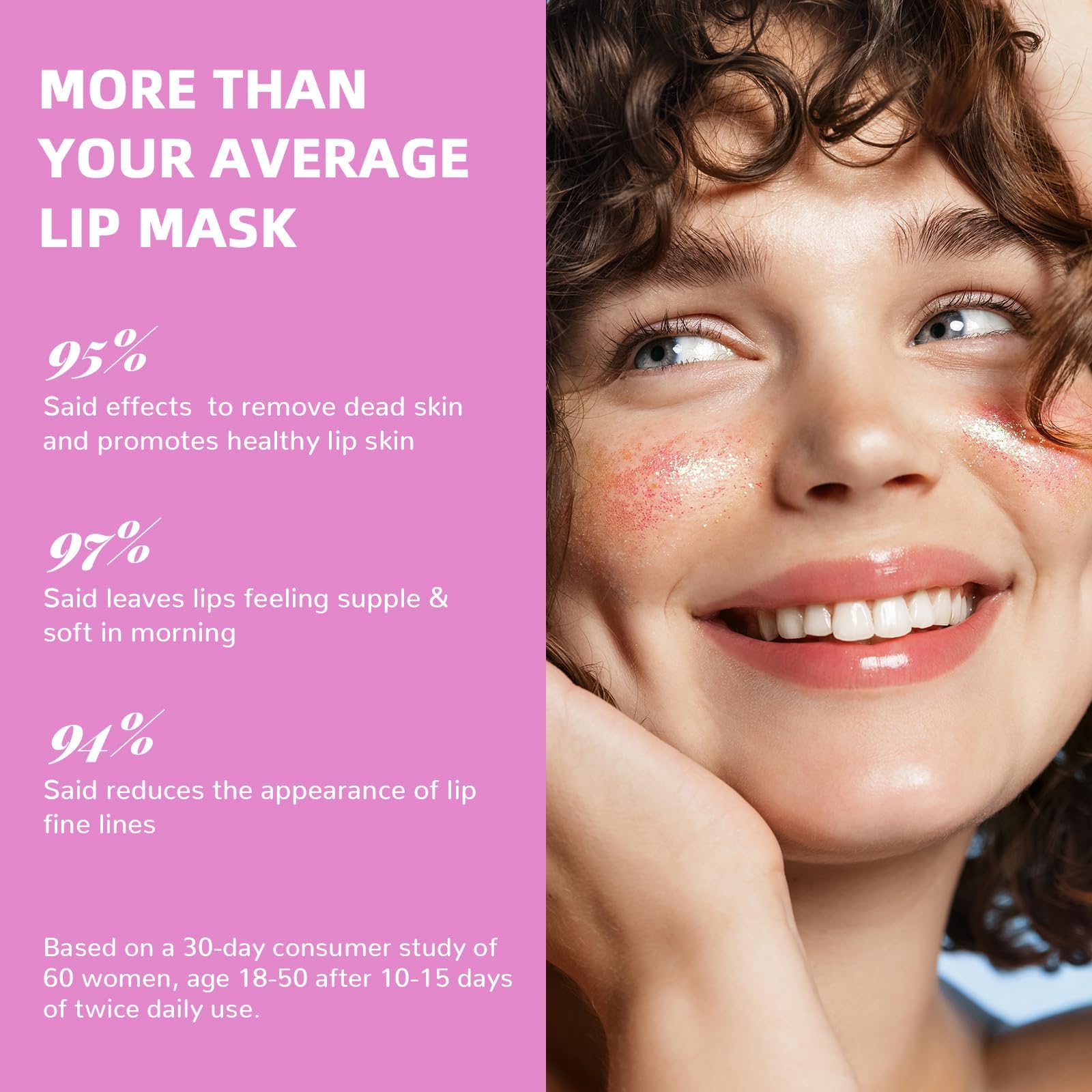 ANRCOLLECT lip mask Strawberry sachet supports overnight hydration for plumper morning lips