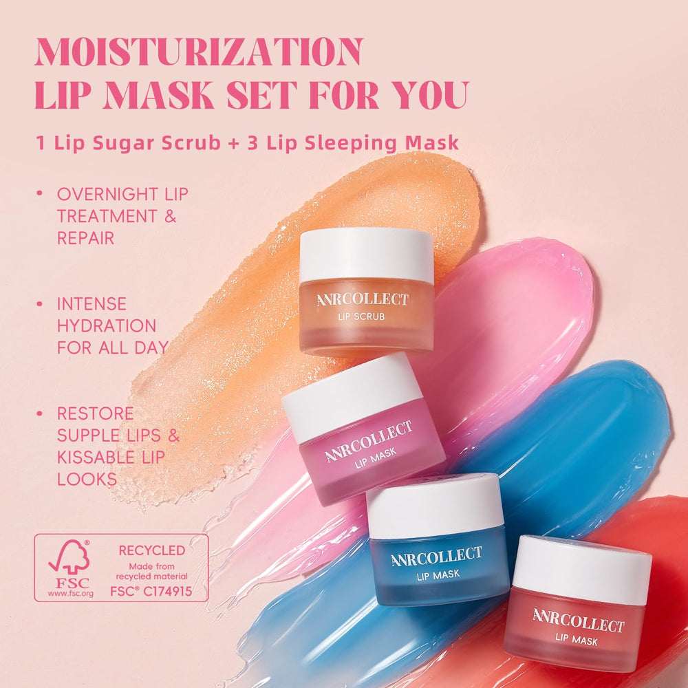 ANRCOLLECT lip mask glowy balm tube for daytime moisture