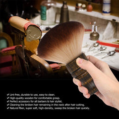 Anself nylon hair duster provides smooth brush action and easy hair removal.