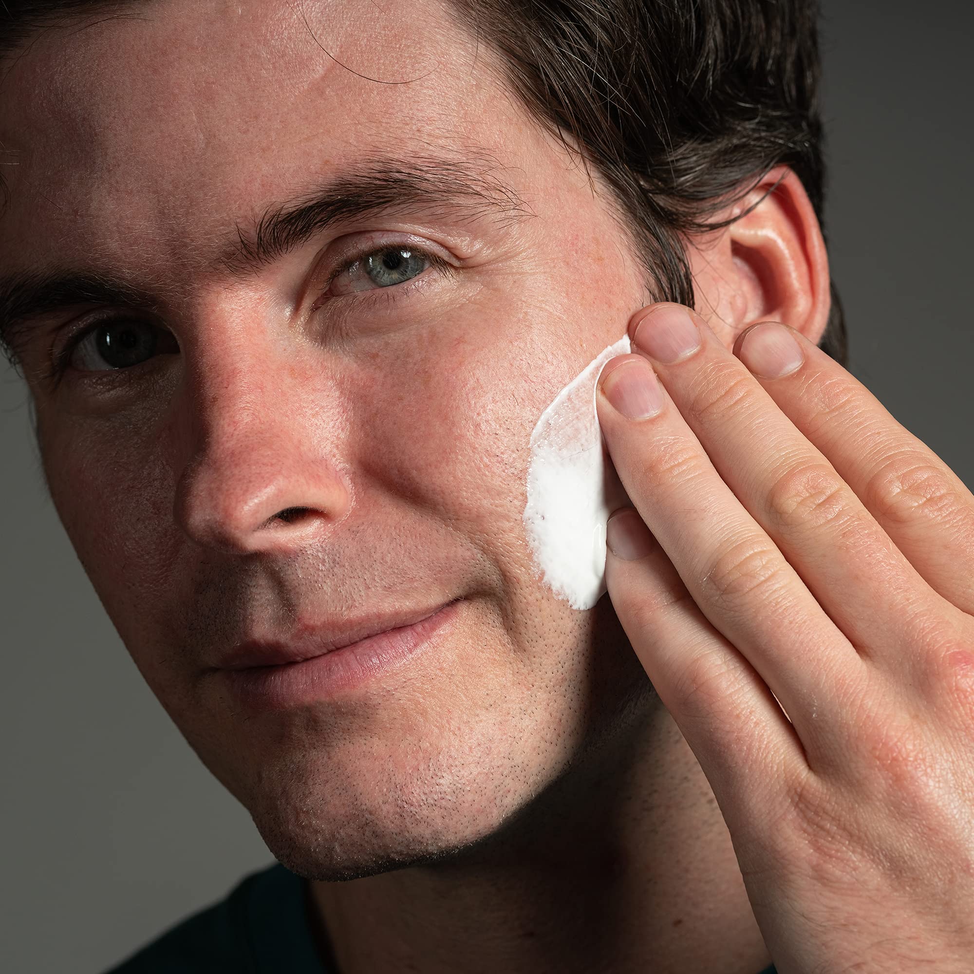 Anthony All-Purpose Facial Moisturizer on skin demonstrating quick absorption.