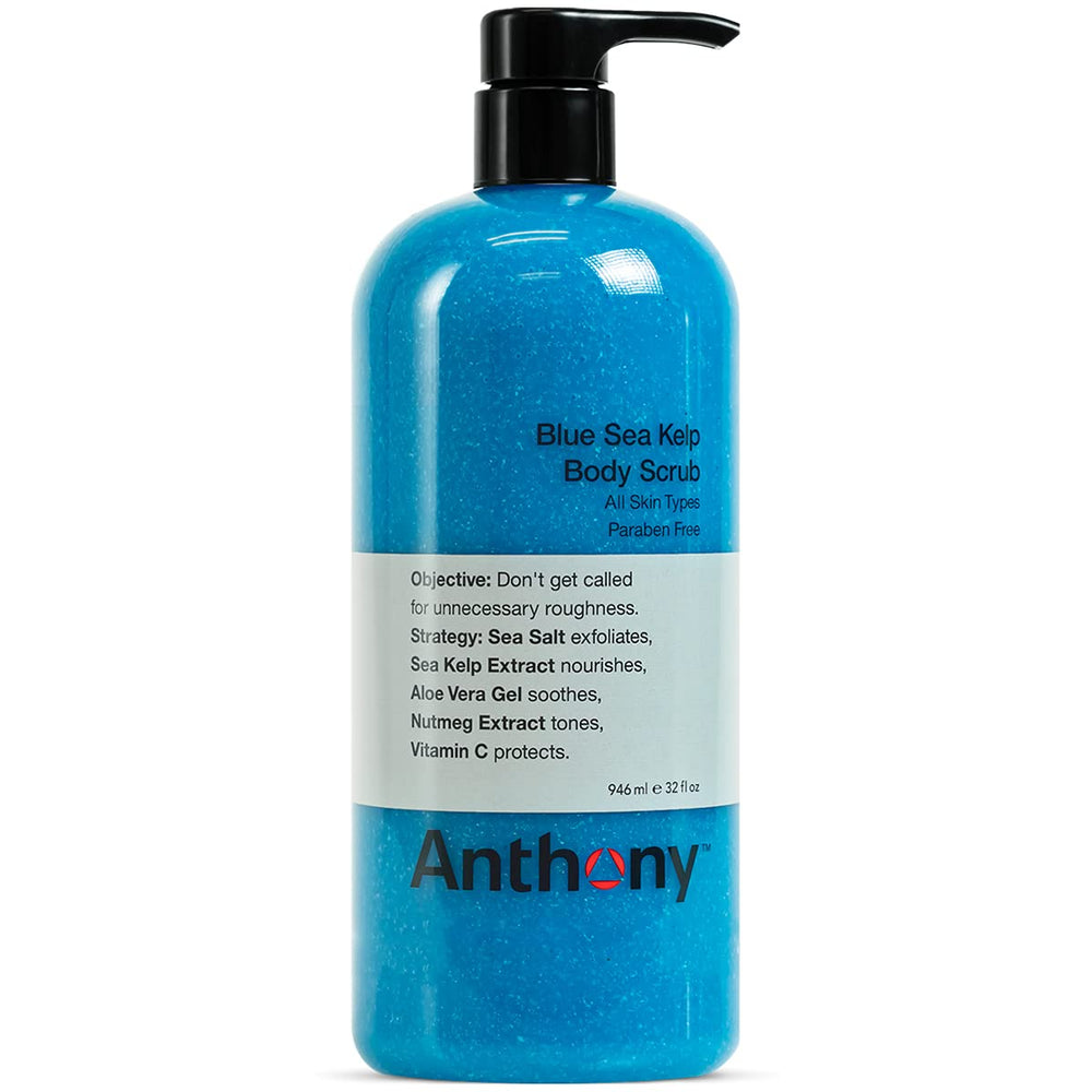 Anthony Exfoliating Body Scrub sea-salt texture for smoother skin