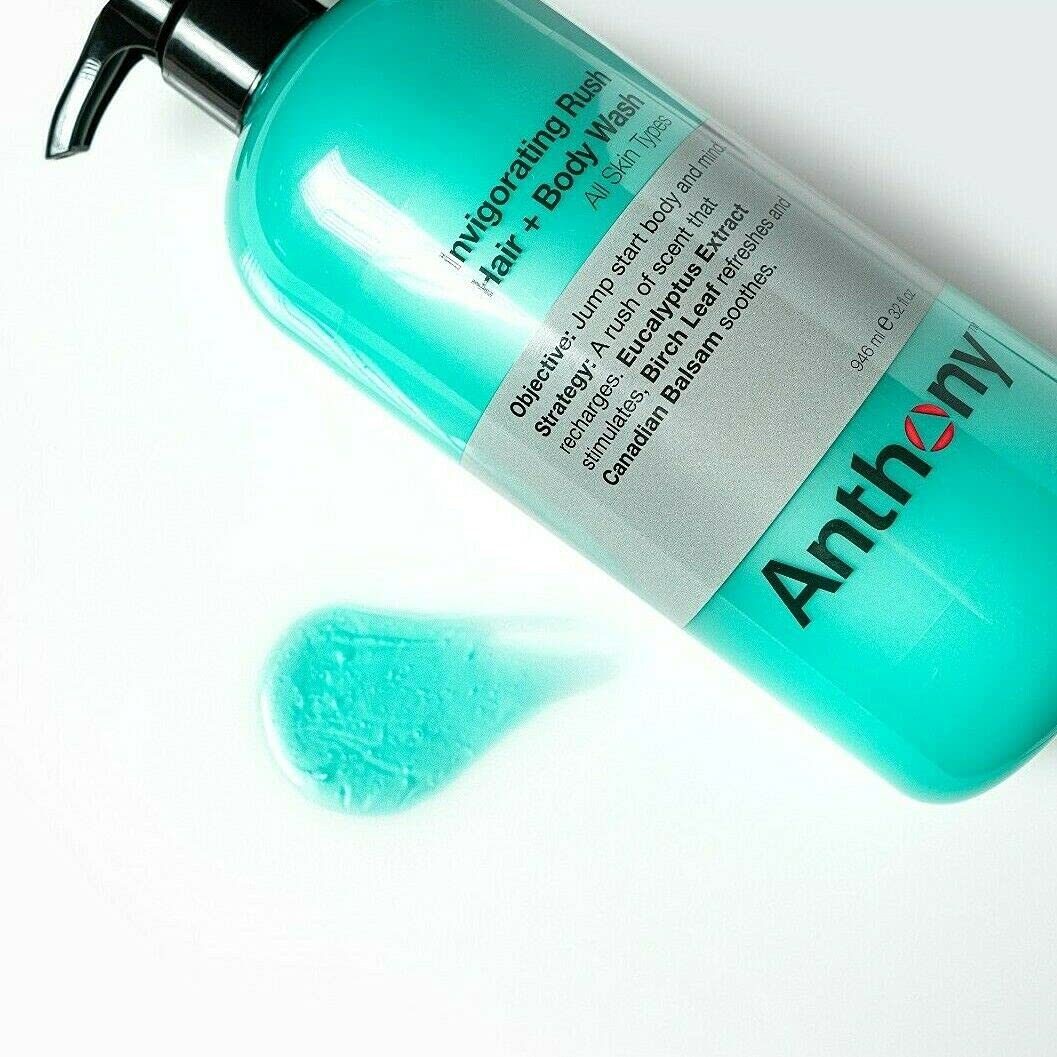 Anthony forest-scent detail hints long-lasting freshness and revitalizing experience