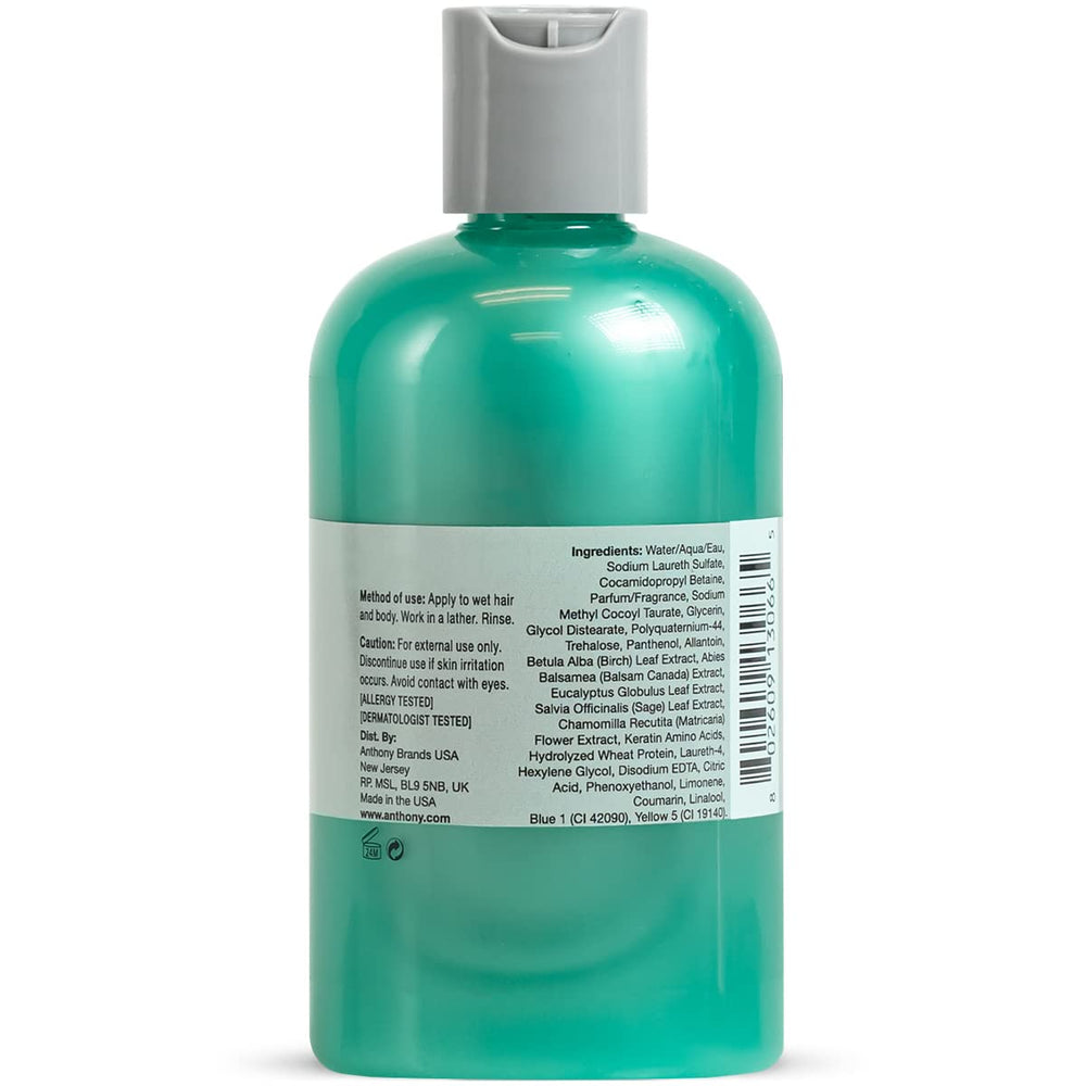 Anthony Invigorating Rush travel-size bottle ideal for gym or travel.