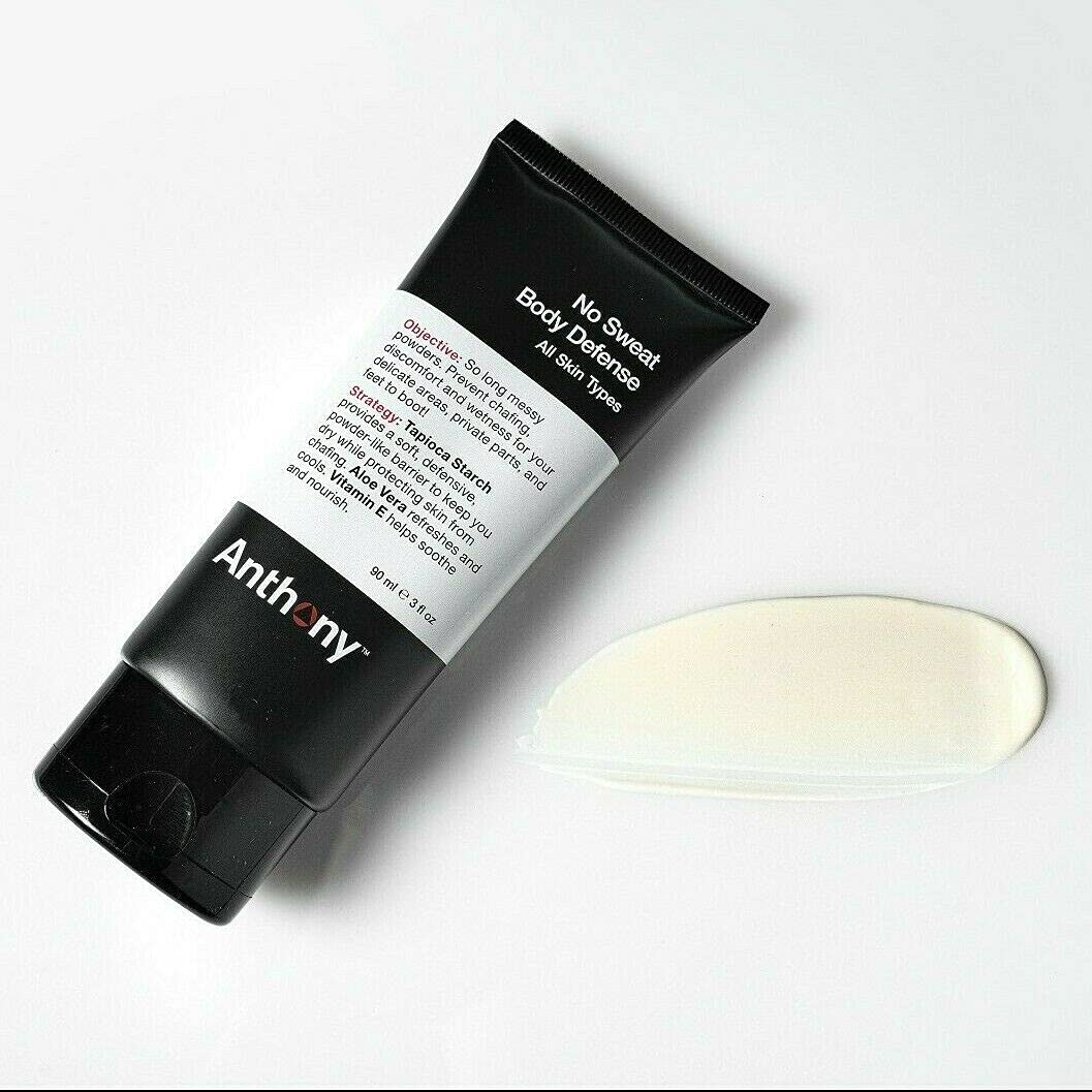 Anthony No Sweat Body Defense Deodorant daily-use shot highlighting suitability for active lifestyles