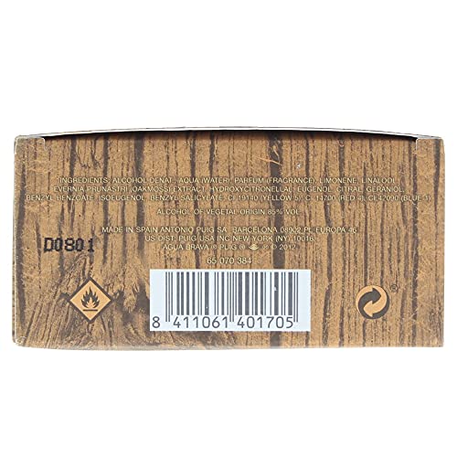Antonio Puig Agua Brava on-skin test, reveals fresh citrus-herb vibe ideal for nights.