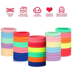 Antye Hair Ties 100-pack ideal for thin hair with gentle, snag-free performance.