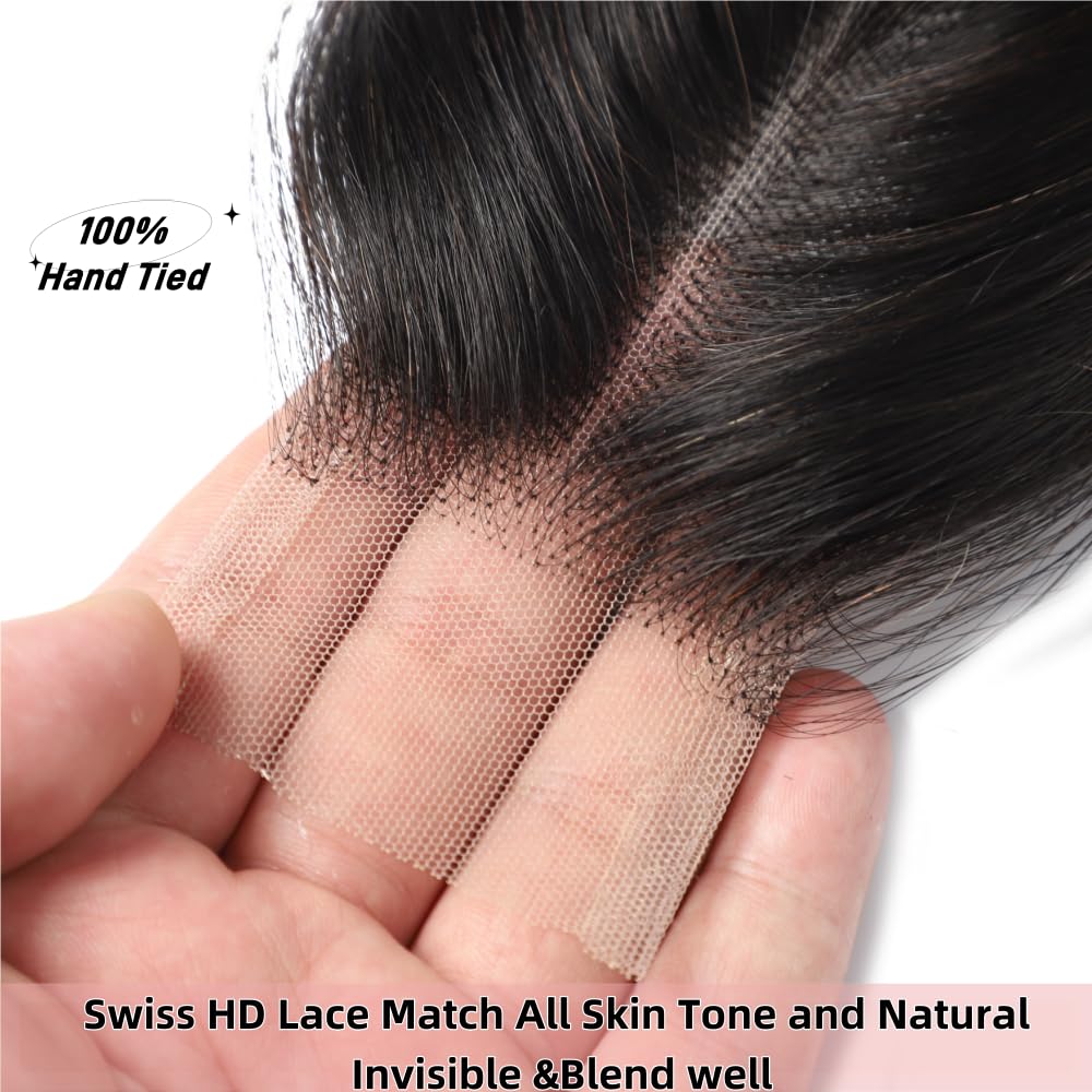 Anvnkl Brazilian virgin body-wave hair demonstrates natural movement and shine.