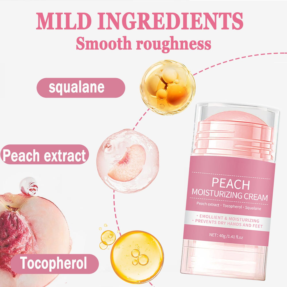 Anweina foot cream on heel demonstrates targeted smoothing for cracked skin.