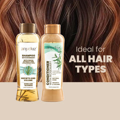 ANYELUZ hyaluronic-acid drop highlights hydration for soft hair.