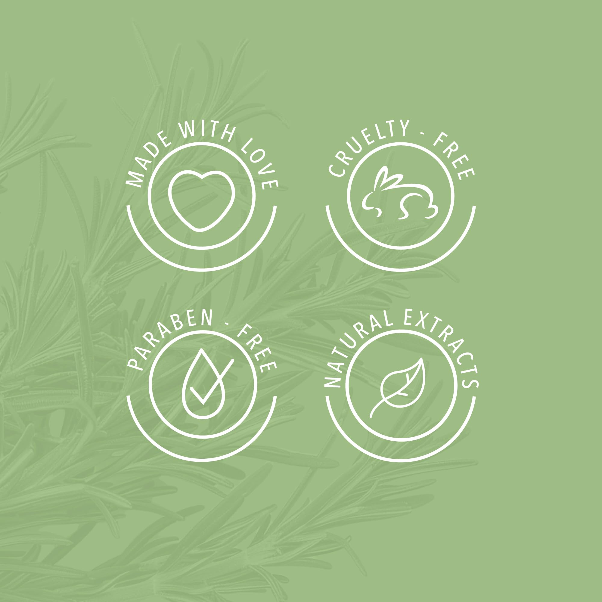 Anyeluz Rosemary Shampoo suitable for all hair types across textures.