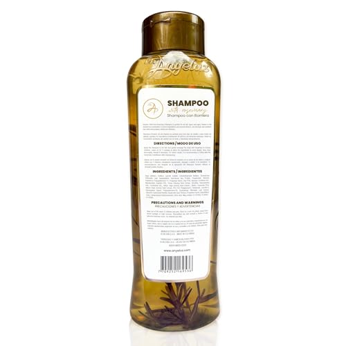 Anyeluz Rosemary Shampoo lather demonstrates cleansing action and scalp refreshment.