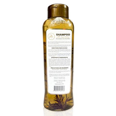 Anyeluz Rosemary Shampoo lather demonstrates cleansing action and scalp refreshment.