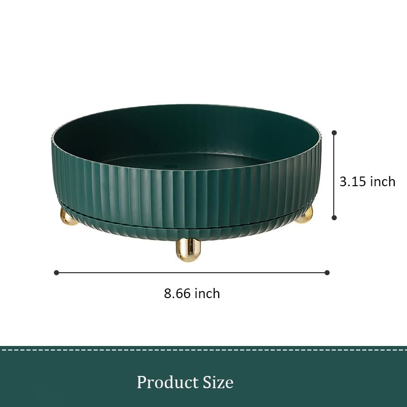 Anyoifax ABS material organizer with anti-slip feet for sturdy countertop use.