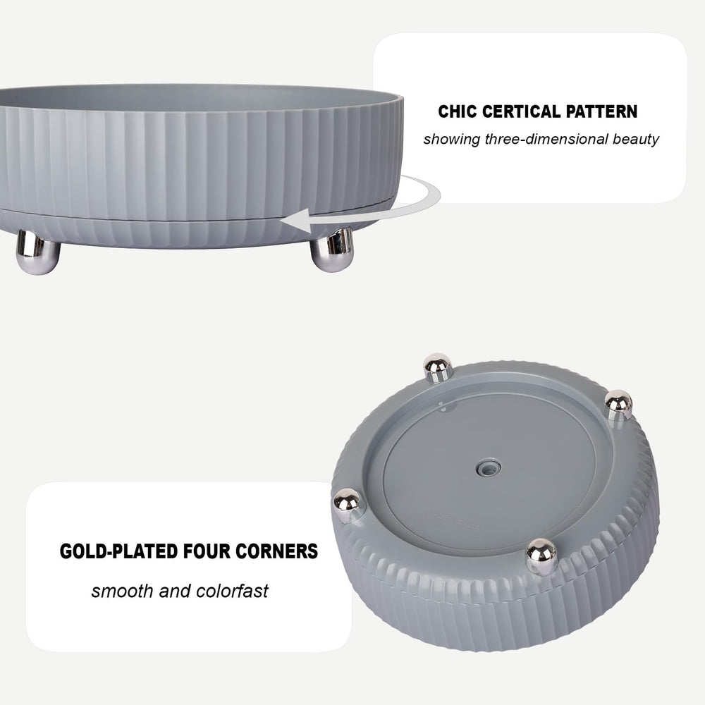 Anyoifax bathroom counter rotation stand fits compact spaces without crowding.