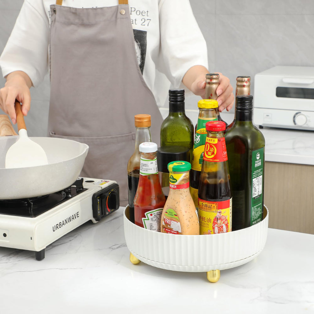 Anyoifax bathroom-countertop-organization-stand offers stable storage with non-slip feet.