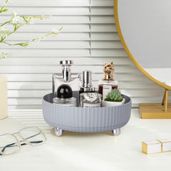 Anyoifax cosmetics storage on dresser keeps items organized and visible during morning routines.