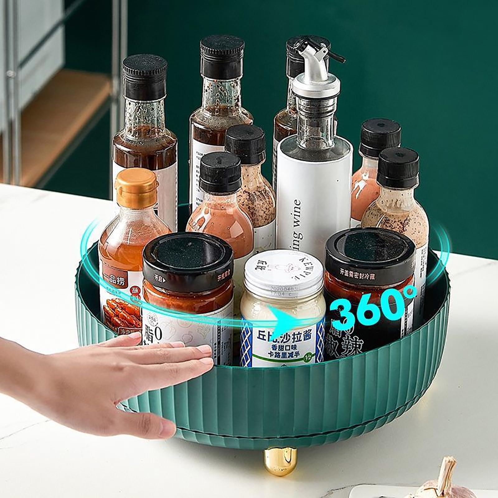 Anyoifax cosmetics storage showing compact, efficient vanity organization.