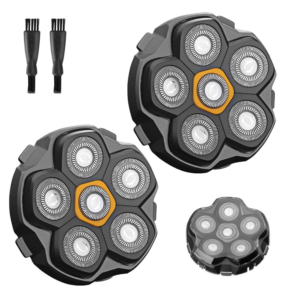 ANYSONIC half-6-blade magnetic head 2pc for quick, secure replacement.