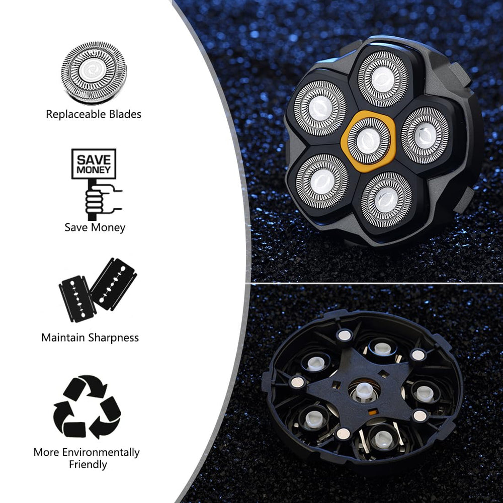 ANYSONIC replacement head pack includes two heads and blade cover.