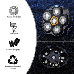 ANYSONIC replacement head pack includes two heads and blade cover.