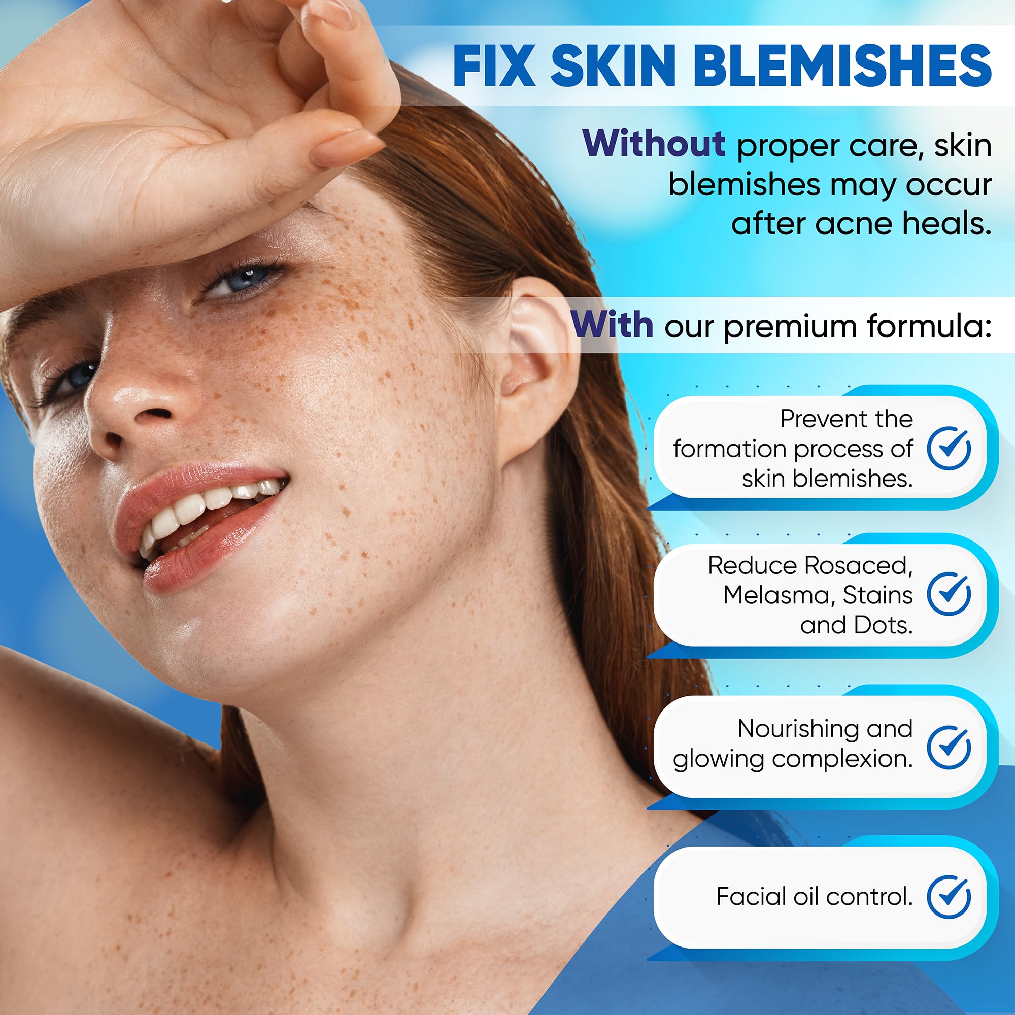 AOBBIY Azelaic Acid Cream application on palm demonstrates easy daily layering.
