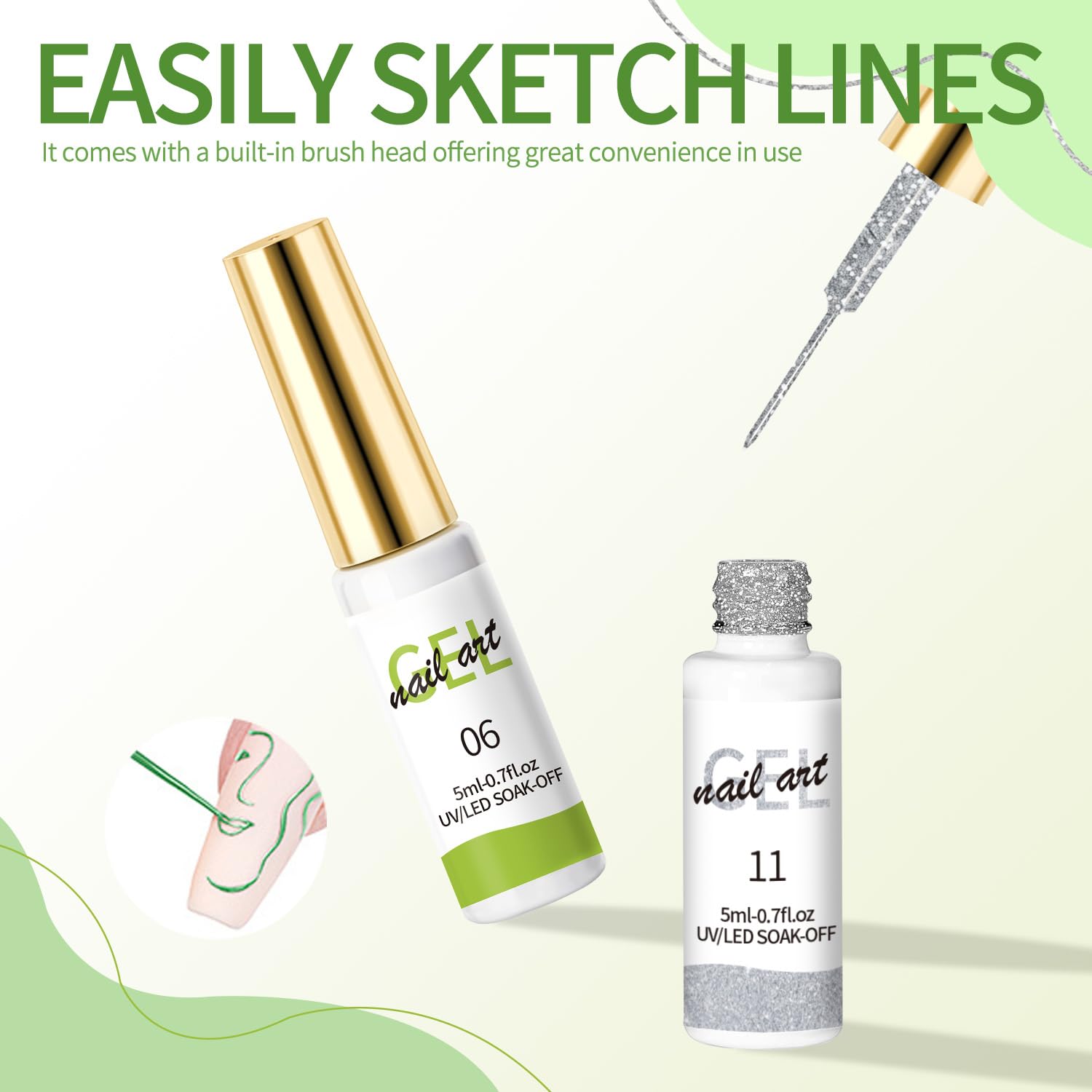 AOBOO DIY nail art at-home setup showcases salon-quality creativity.