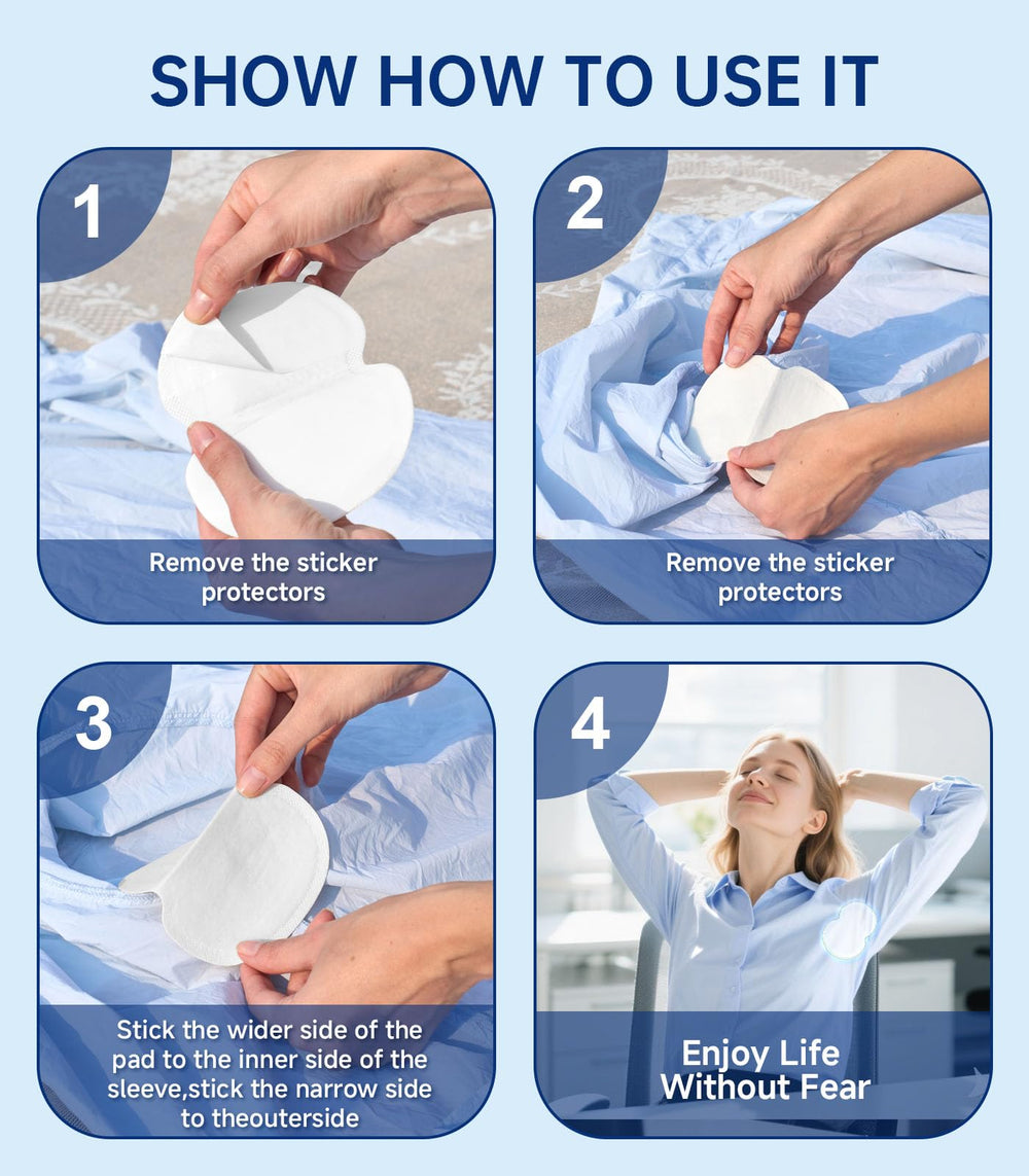 Aoeoun pads protect dress shirts and blouses during busy days.