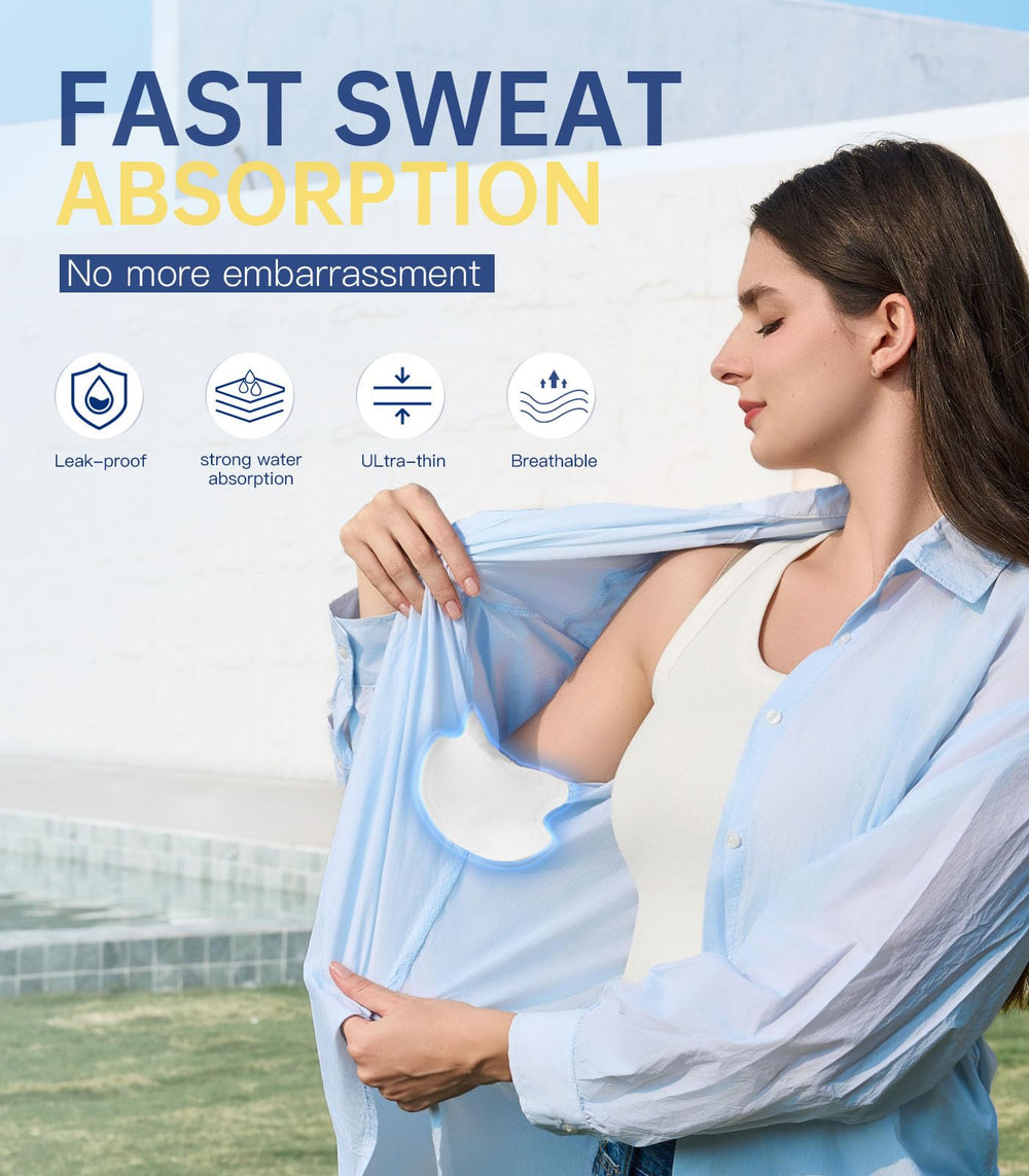 Aoeoun microfiber fabric absorbs moisture quickly to keep skin dry.