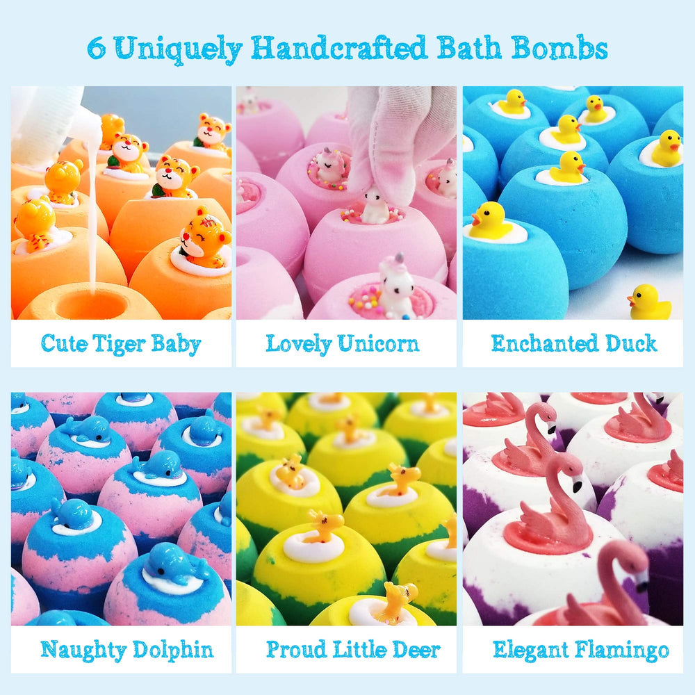 Aofmee gift-pack bath bombs ideal for birthdays and holidays