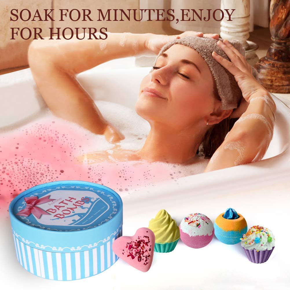 Aofmee bath bombs relaxing spa moments suggested for unwinding