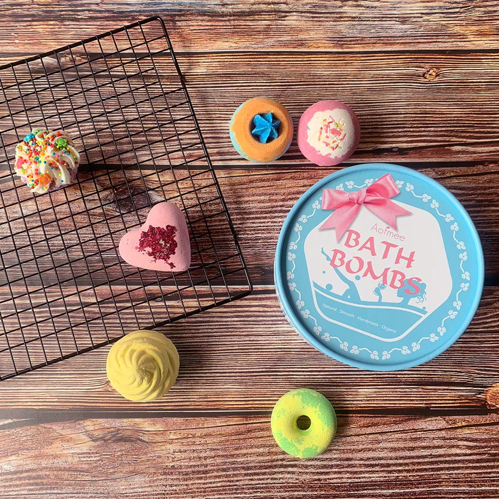Aofmee gift set bath bombs shown as a thoughtful gifting idea