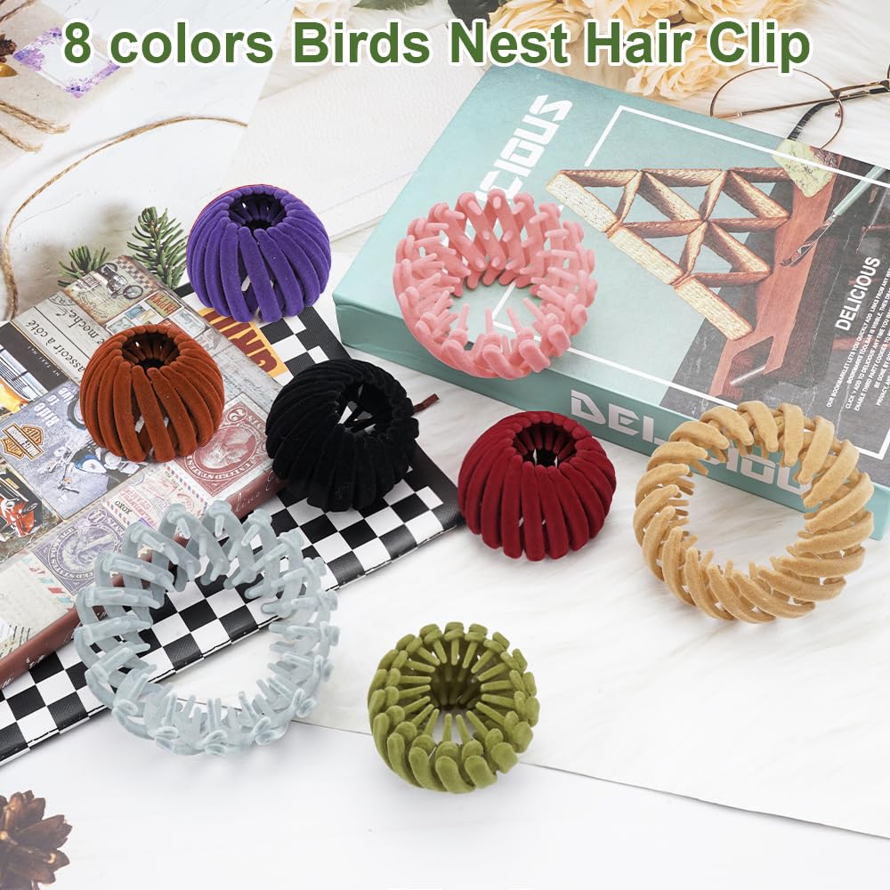 Aokid travel friendly hair accessory clipped onto bag for on the go styling