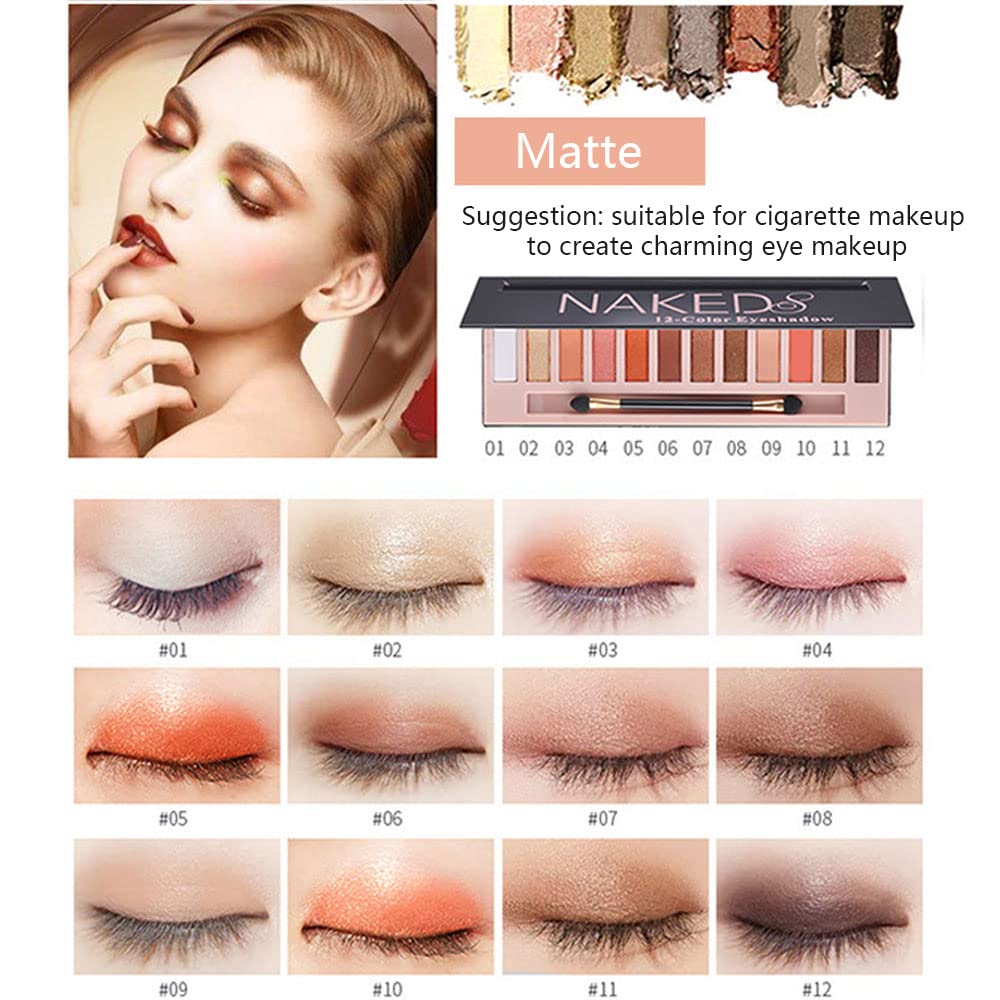 AOLIKOKO 12-Color Pro Makeup Kit foundation and concealer deliver smooth, even skin tone.