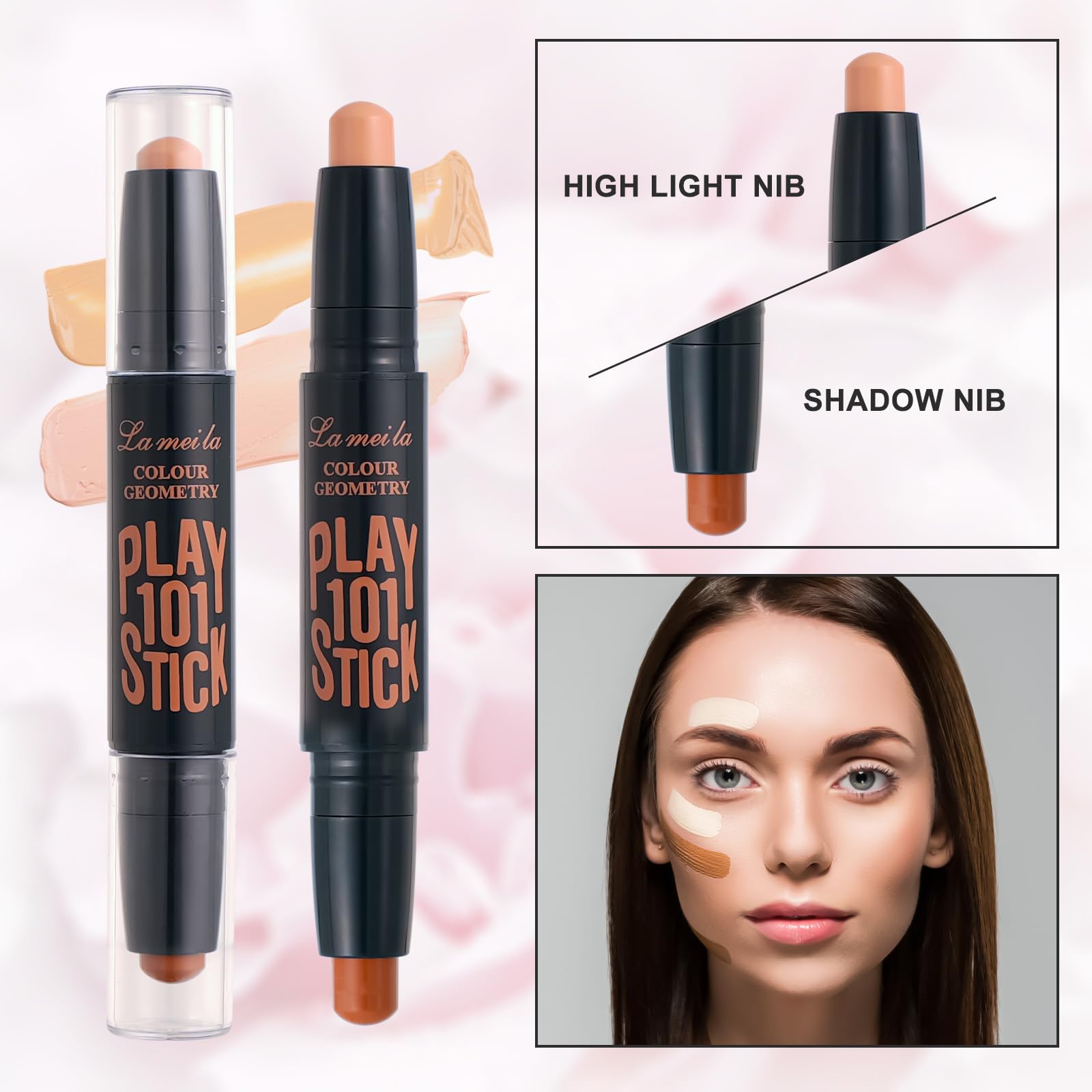 AOLIKOKO makeup kit liquid eyeliner creates precise, lasting lines