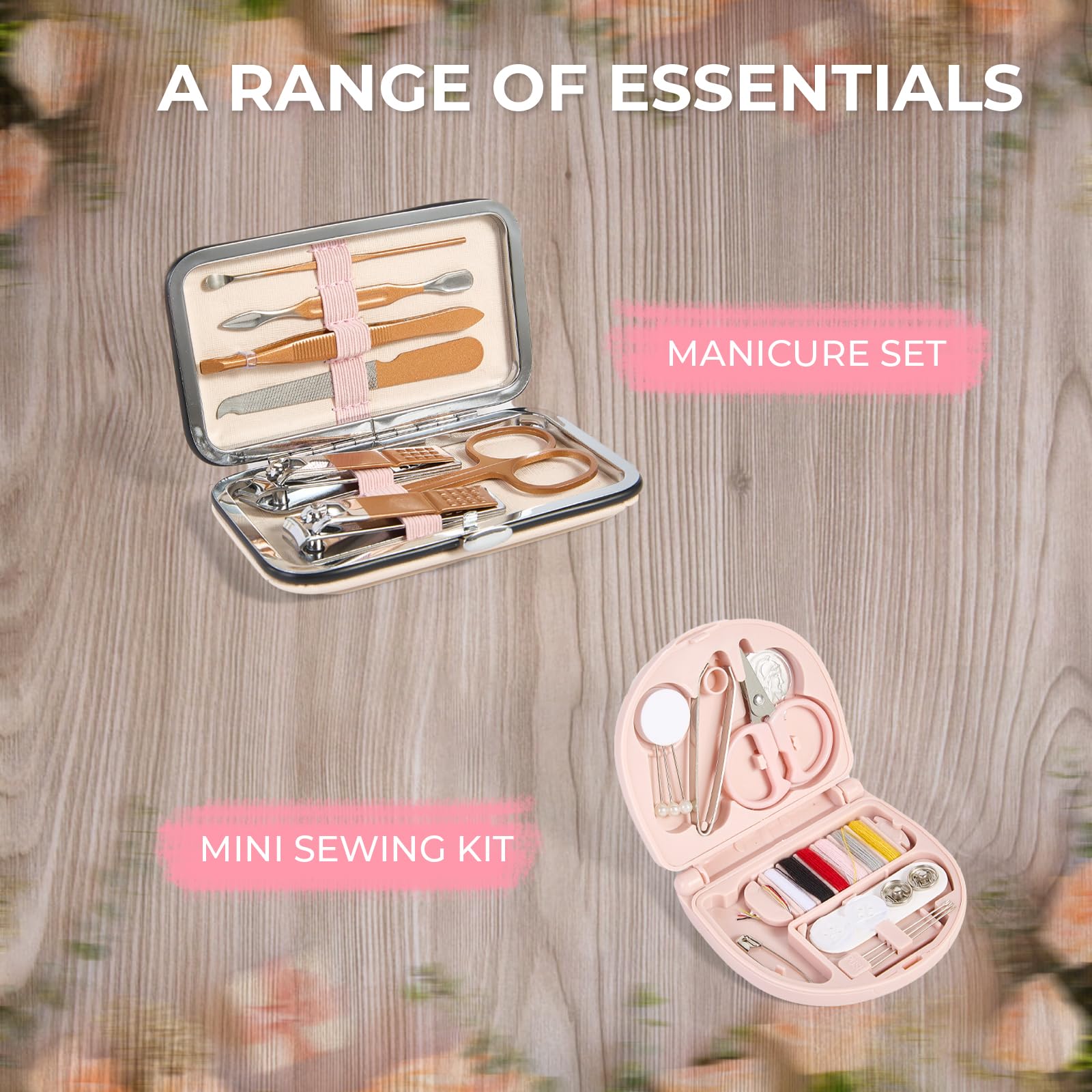 AOLRNALI bridal emergency kit manicure set for on-the-spot nail fixes.