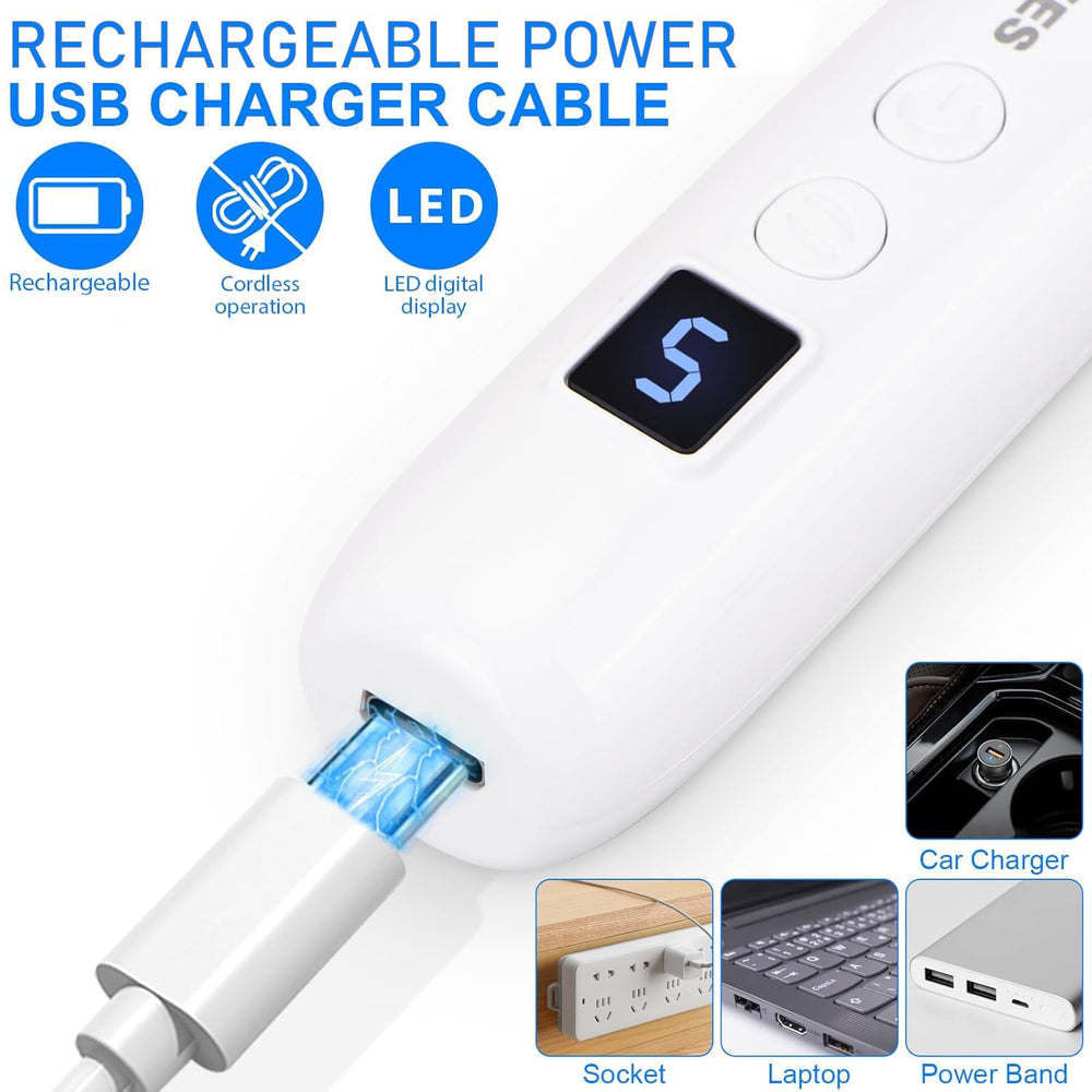AOMEES durable ABS body ensures low heat and quiet operation