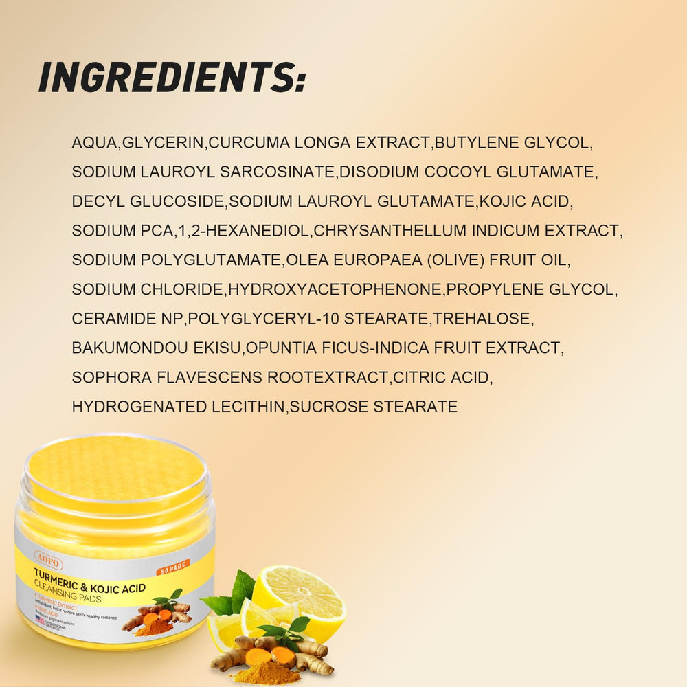 AOPO daily skincare routine pad ready for refreshing your complexion.