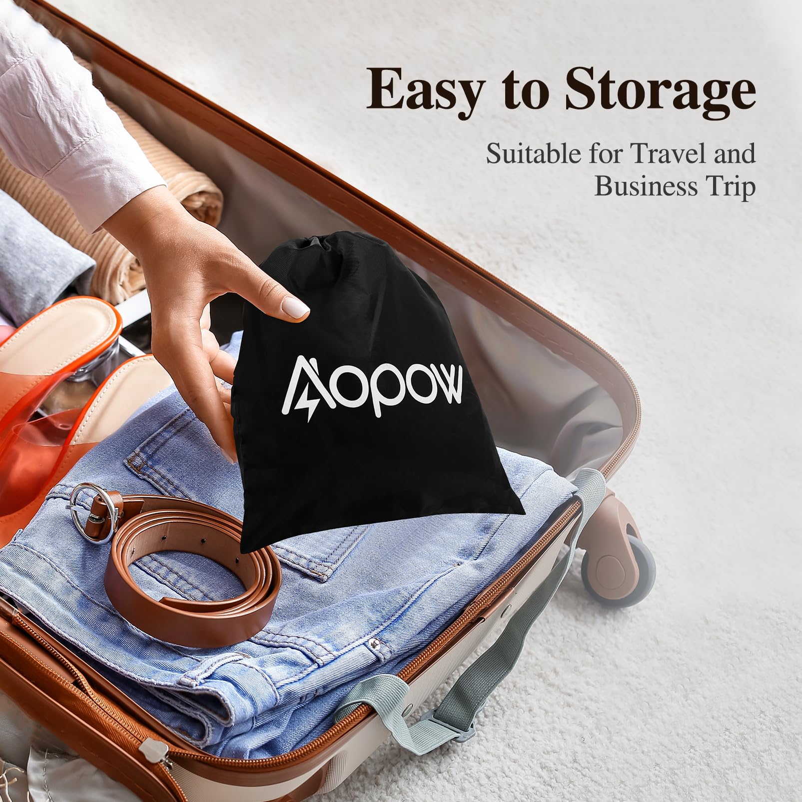 Travel-friendly, compact cap fits small spaces for on-the-go conditioning.