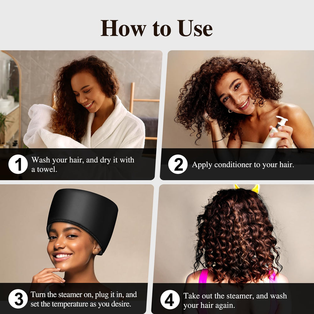 Aopow travel-friendly cap supports spa sessions wherever you go