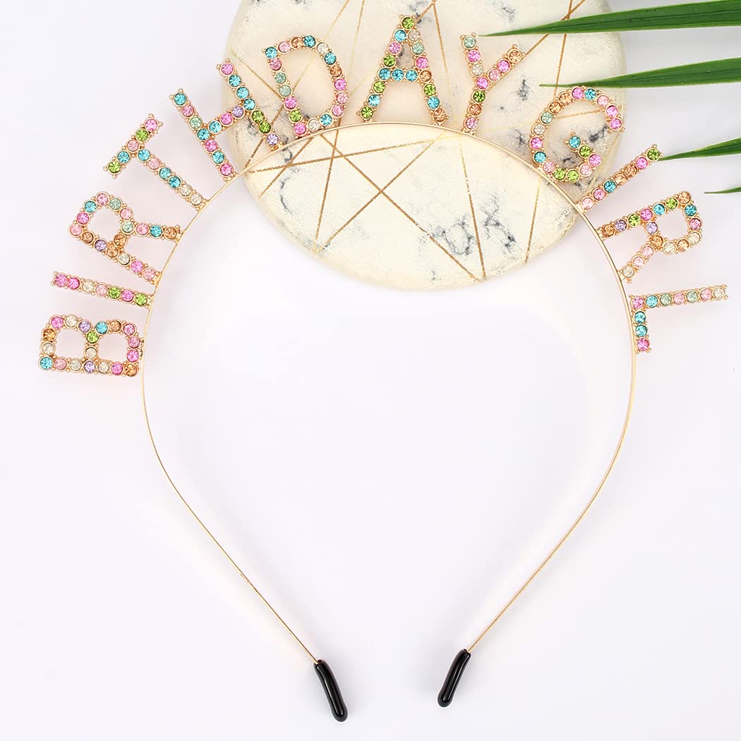 AOPRIE headband fits women and girls with adjustable comfort for all-ages celebrations.