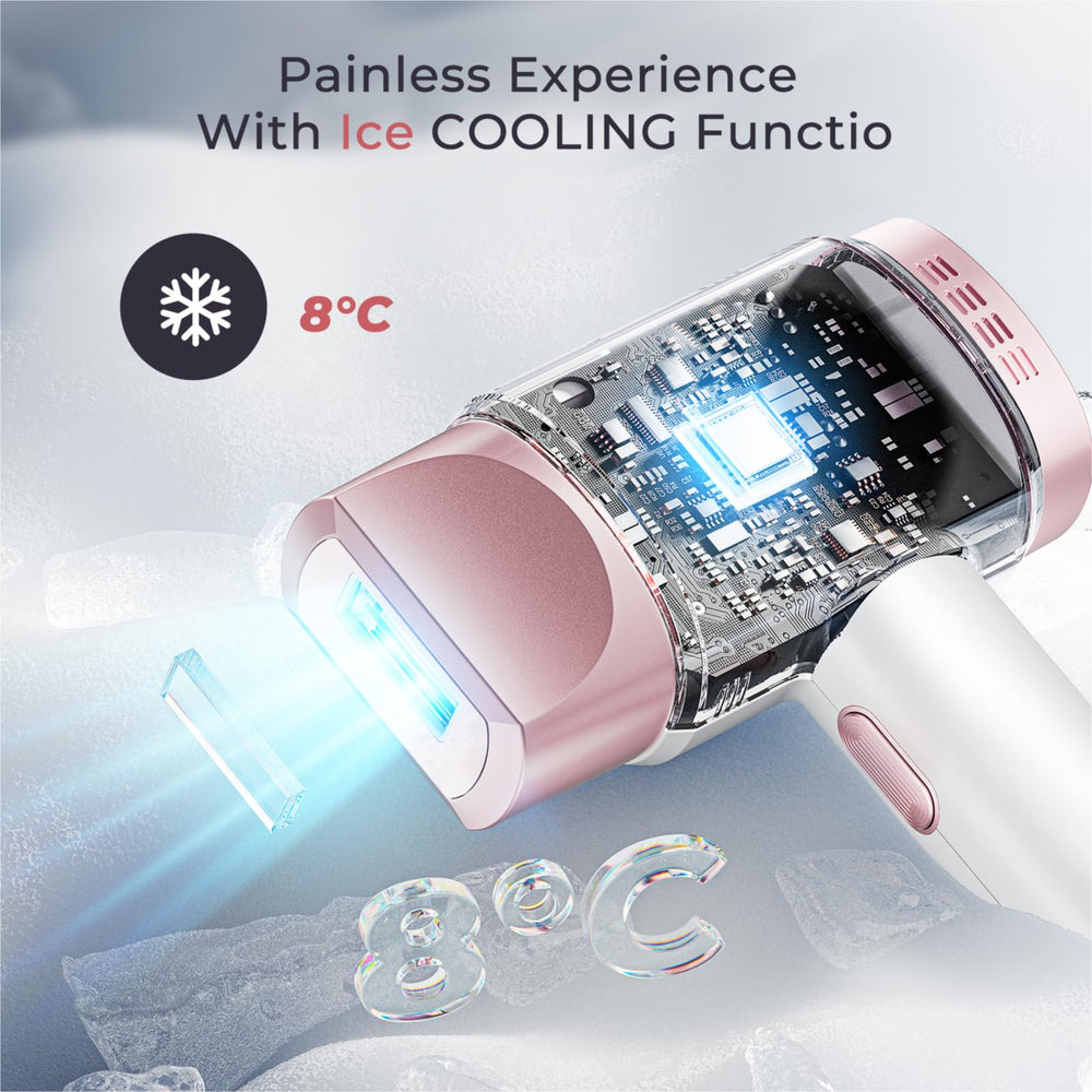 Aopvui laser hair removal device dual flash modes for versatile sessions