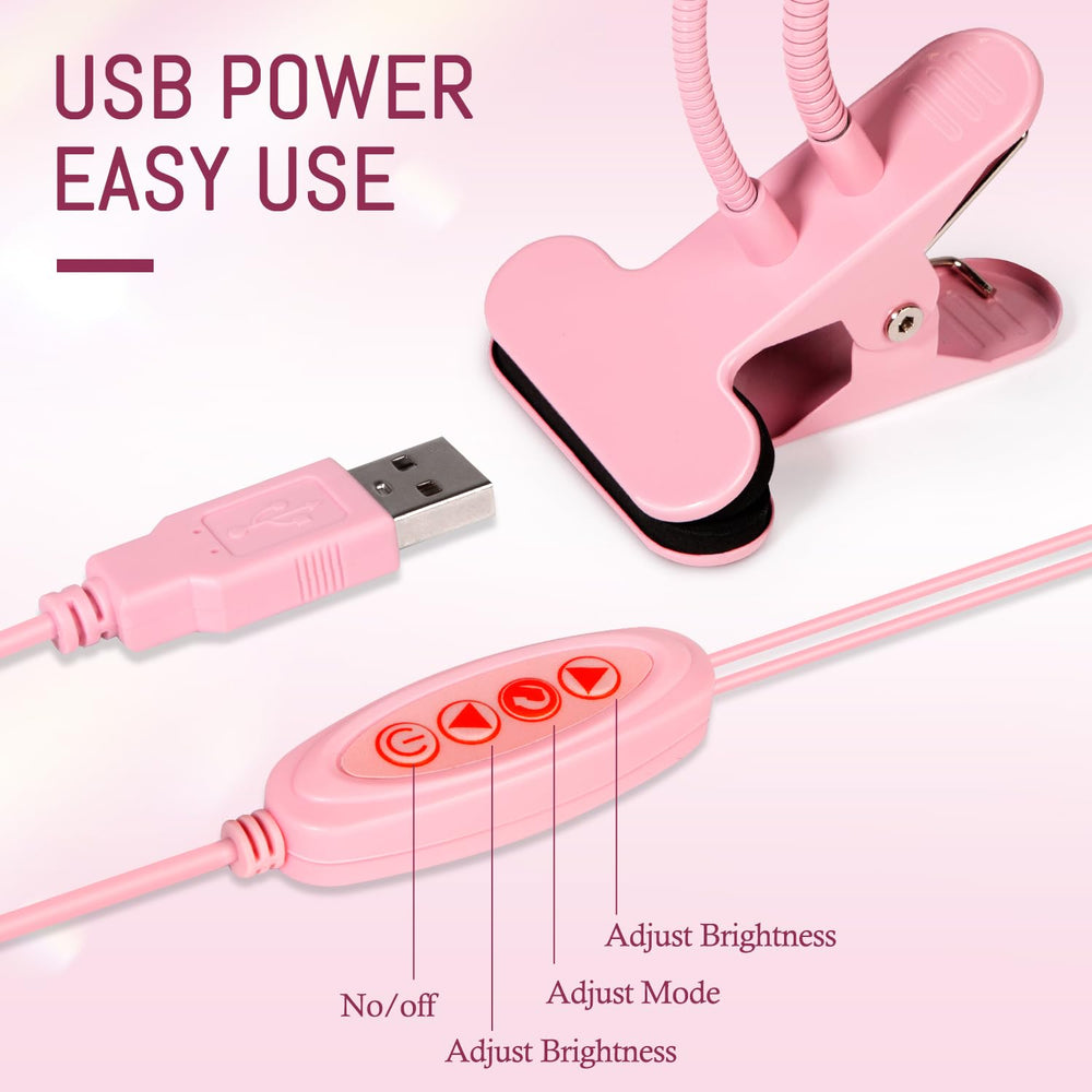 AORAEM compact pink lamp designed for small spaces and DIY manicures