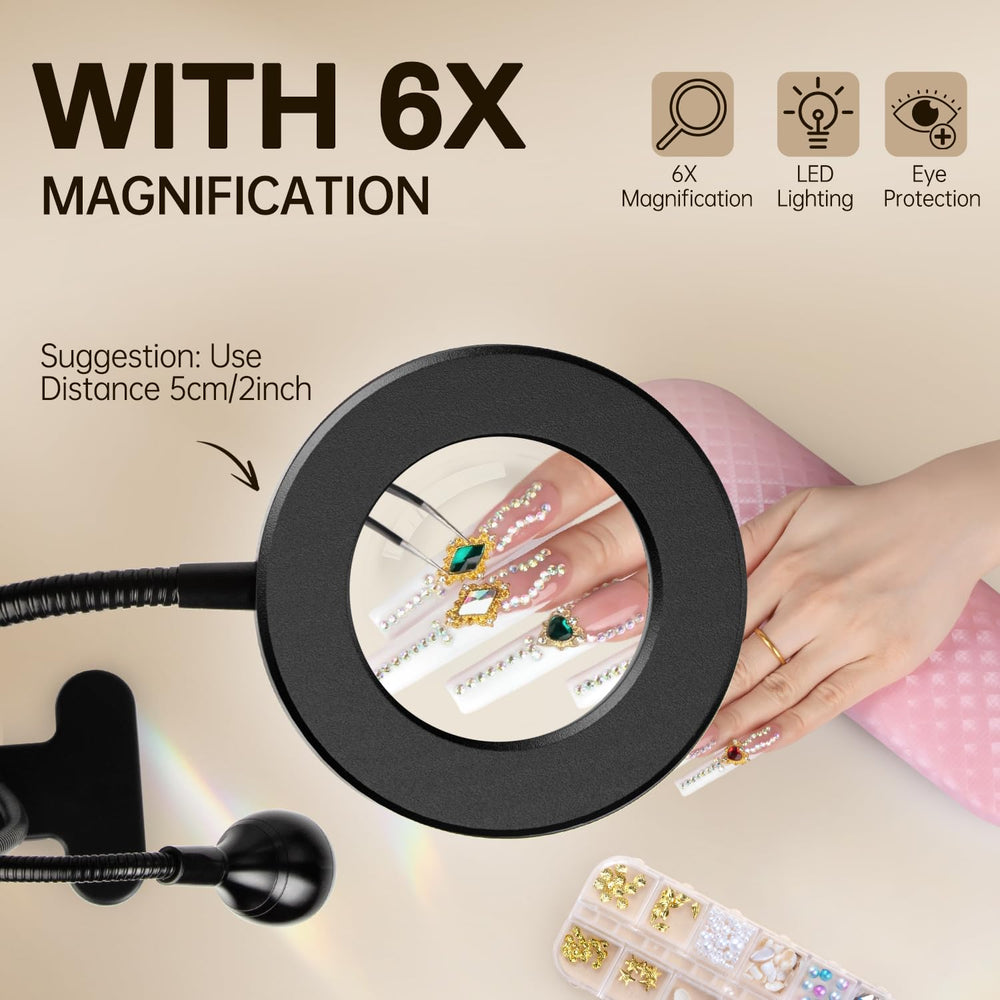 AORAEM lamp delivers fast cure in 30-60 seconds for gel nails.