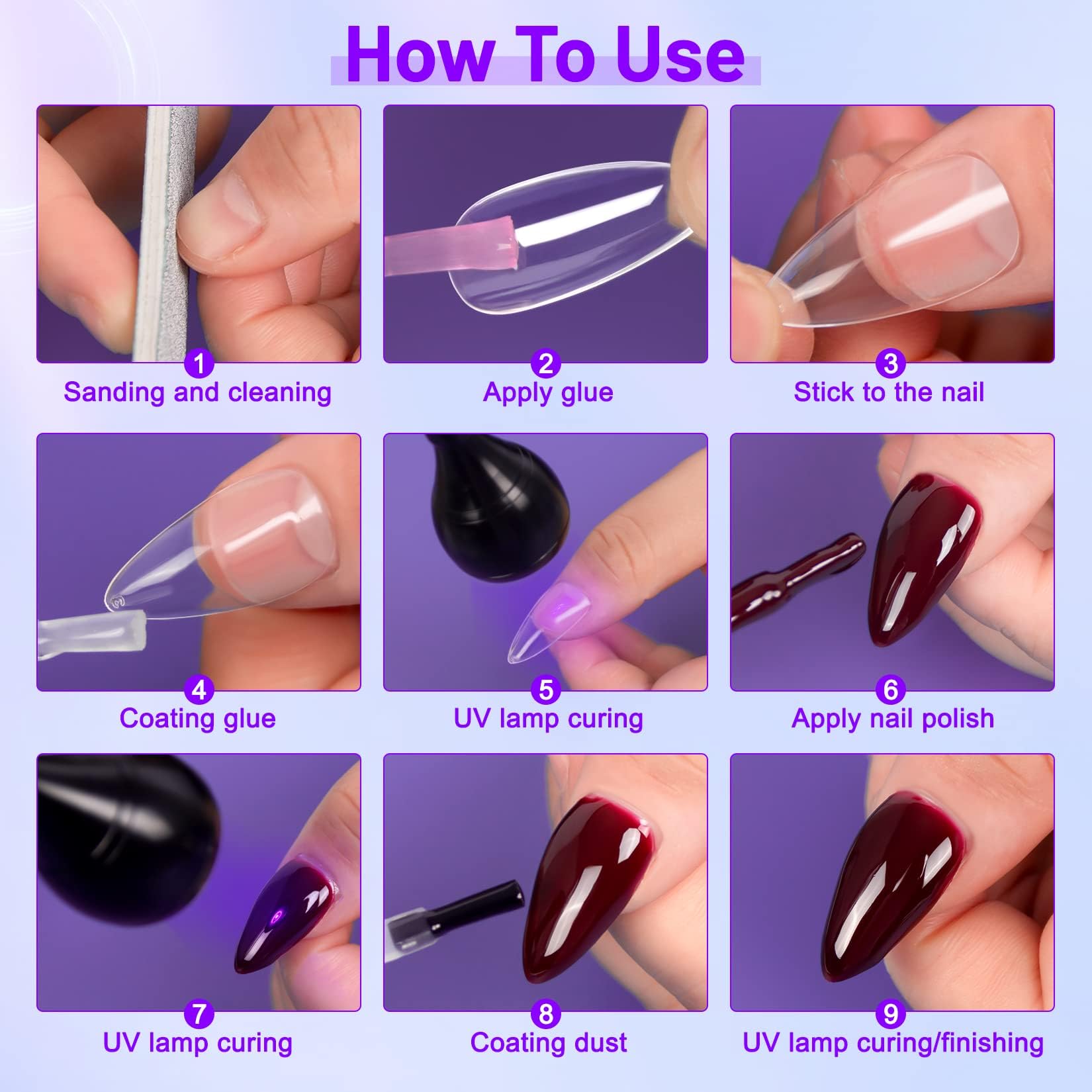 AORAEM multi-purpose light for nails and maintenance tasks