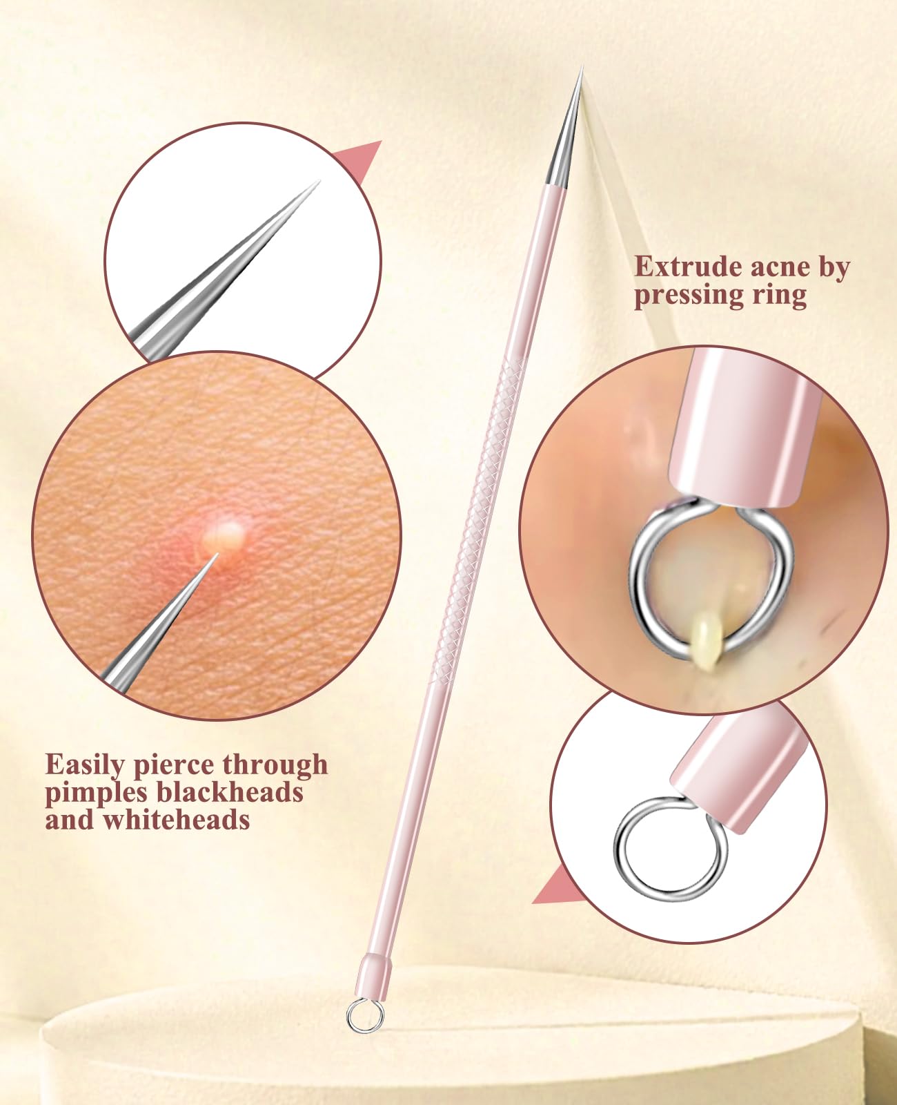 Aosnare face nose blackhead remover on sink for quick, routine skincare.